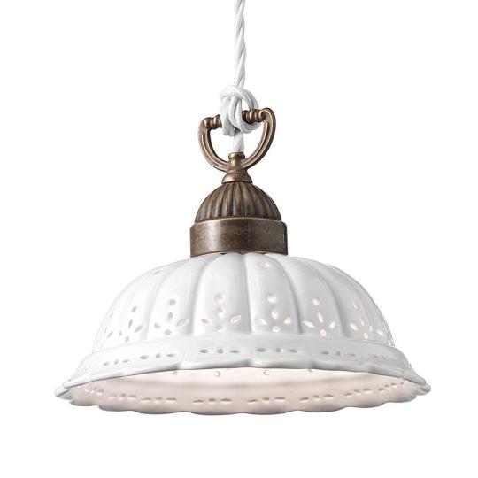 mediterran keramia buras fuggesztek lampa romantikus egyedi country rusztikus vintage lyukacsos csipkes lampak.jpg